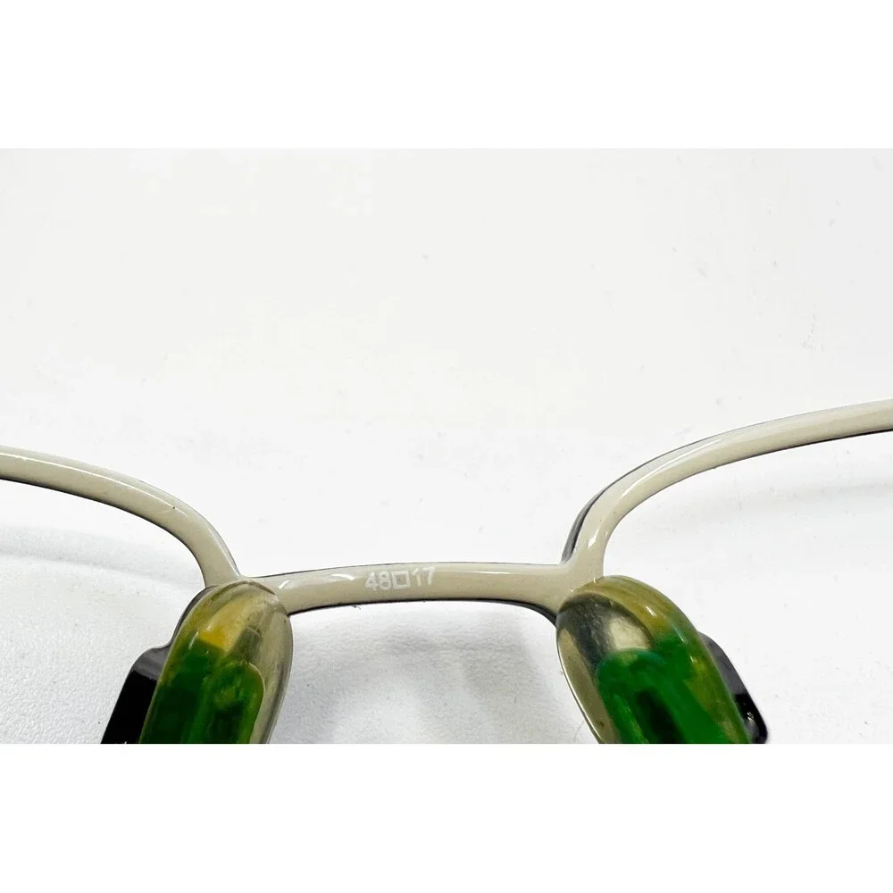 Sigrid Olsen Eyeglasses Womens Brown Oval Metal Frames 48-17-135